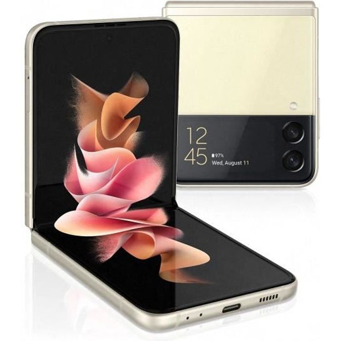 Samsung Смартфон Galaxy Z Flip 3 5G 8 ГБ ОЗУ + 128 ГБ/256 ГБ Разблокирован SIM+eSIM