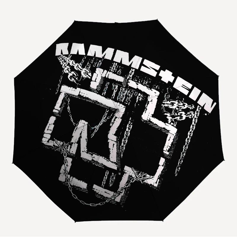 1 шт. Качественный зонт в тематике Rammstein, Зонт с автоматическим открытием и закрытием, Многофункциональный зонт G0811018