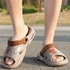 Модные летние мужские сандалии для спальни Eva Casual Shoes Platform Soft Antislip Sandals для мужчин Outdoor Beach Mans Flip-flop Explosive Style