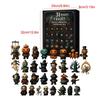7/15/31-Day Halloween Countdown Calendar Halloween Advent Calendar with Collectible Eerie Figurines Surprise Box Halloween Gifts