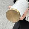 500 мл Термокружка для кофе с принтом звезд, нержавеющая сталь 316, двойные стенки, вакуумная колба, портативная дорожная кружка с ручкой, для офиса, школы