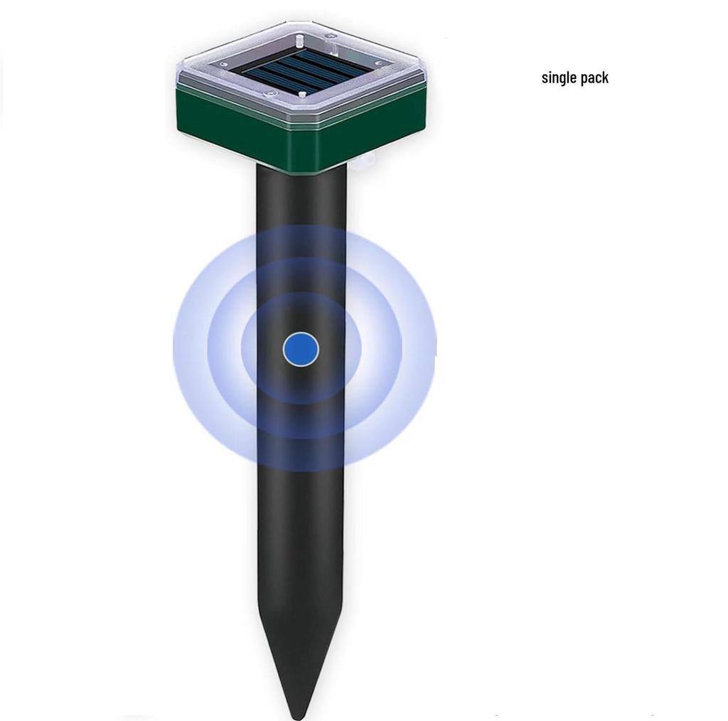 Солнечный ультразвуковой отпугиватель животных: Отпугиватель мышей, змей, птиц, собак, кошек