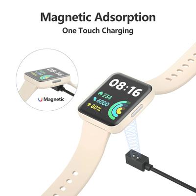 Магнитный зарядный кабель для Xiaomi Mi Band 8 Pro Smart Redmi Watch 4 3 Lite active Redmi band 2 Кабель для быстрой зарядки Док-станция для питания