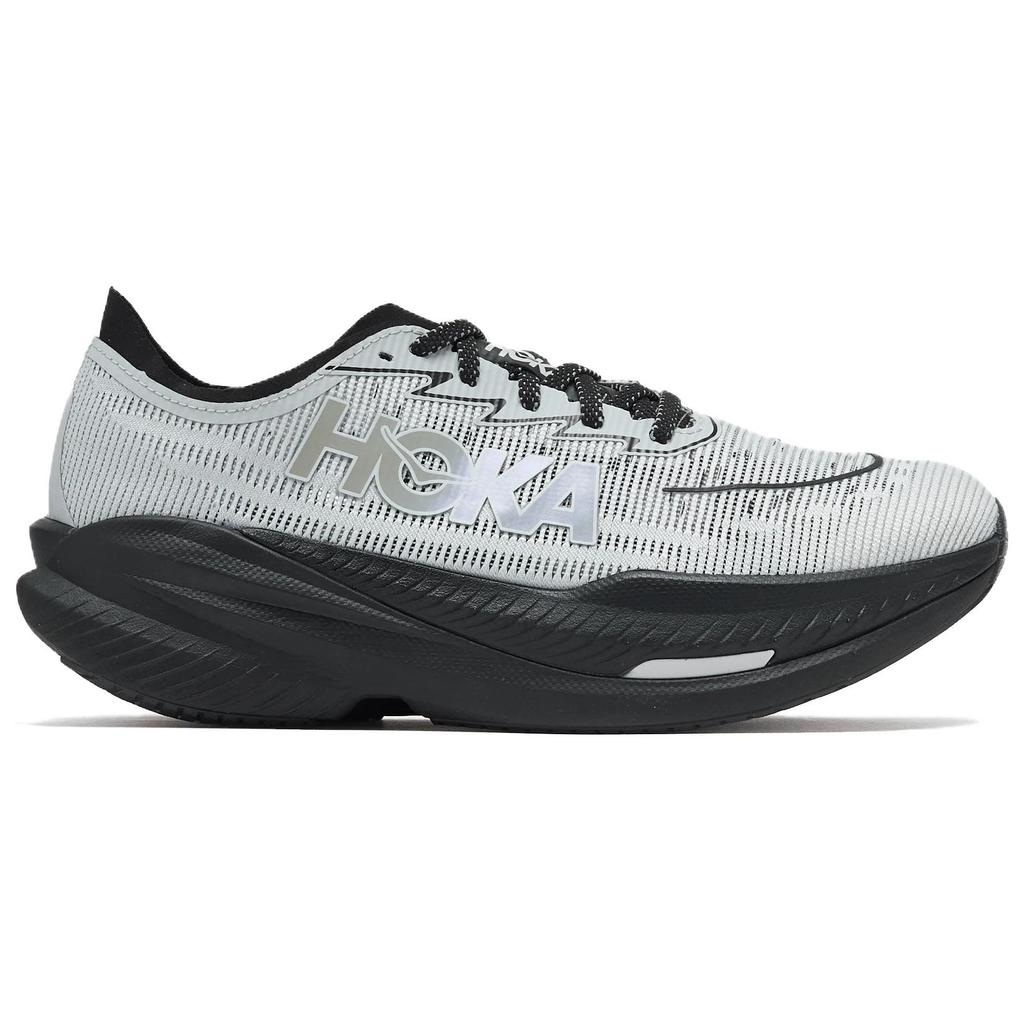 HOKA One One Mach X 2 Versatile Comfortable Durable Low-Top Running Shoes Unisex Running Shoes Gray 1169610-BKS