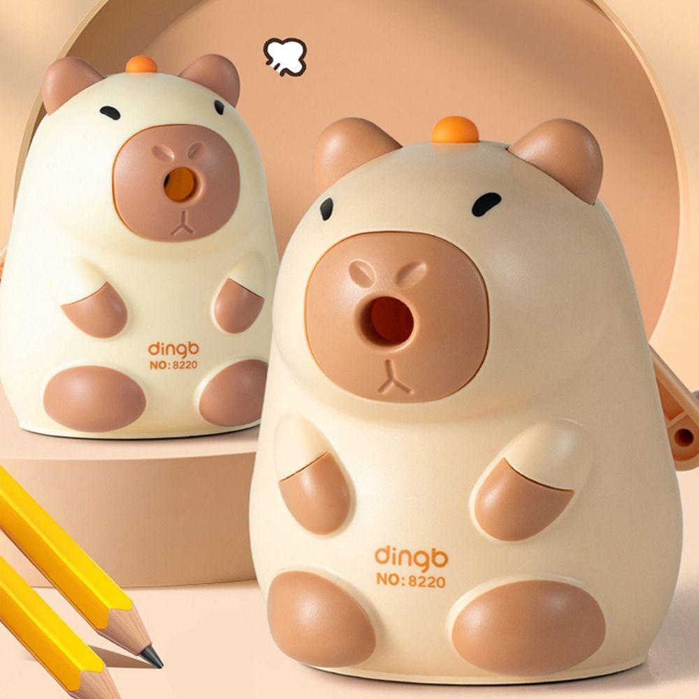 Милая капибара точилка для карандашей ручные инструменты для заточки карандашей капибара точилка для карандашей школьные принадлежности