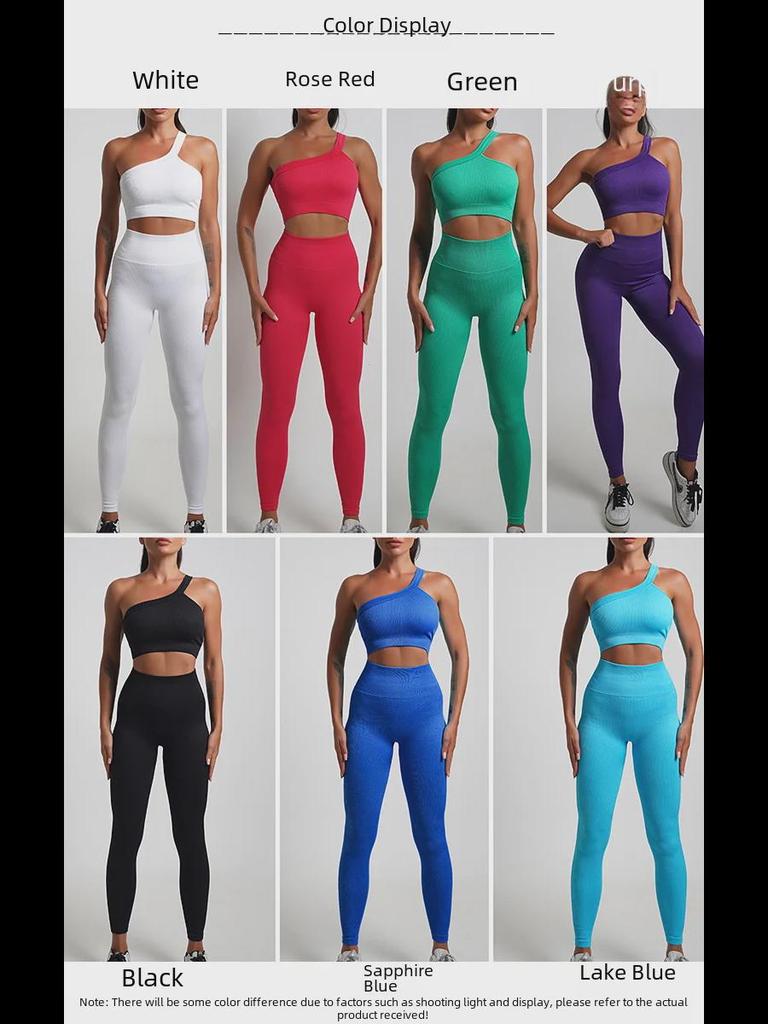 Костюм для йоги и бега в европейско-американском стиле с принтом тай-дай, эластичный, с трикотажными брюками для женщин