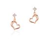 10K Pink Gold Earrings 151416553104 Canal4℃ (Canal 4℃) (PG)
