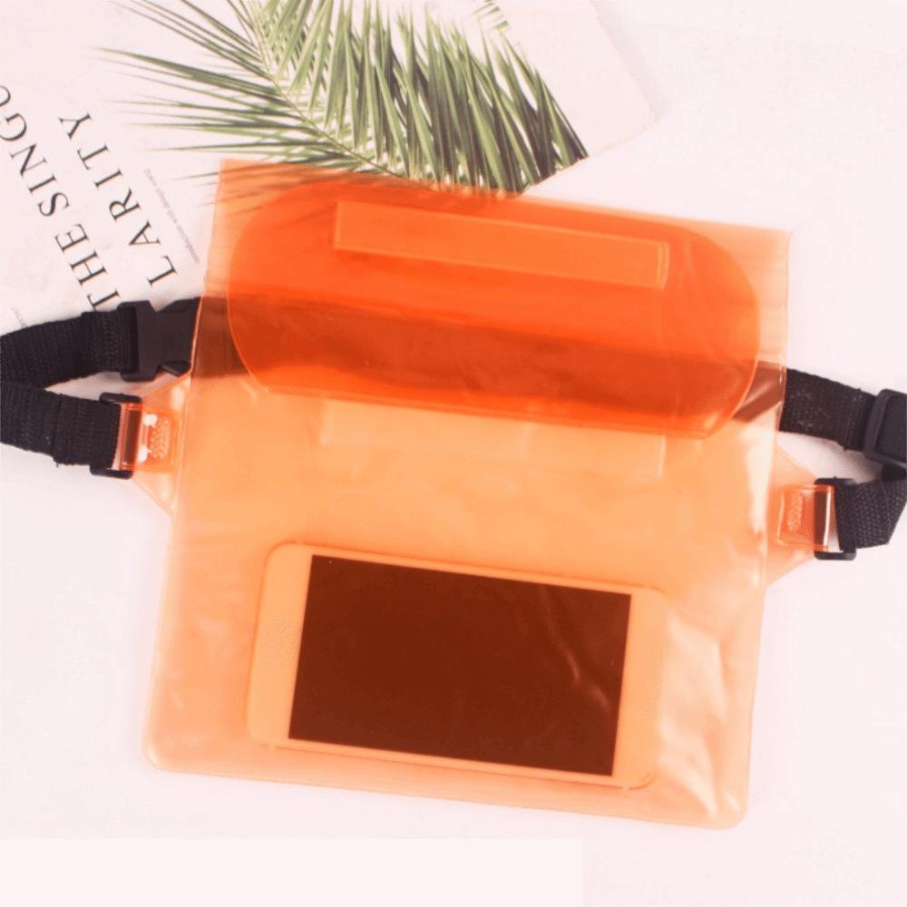 Simple Water-Sprinkling Festival Waist Bag Portable Shoulder Bag Adjustable Phone Case  Summer