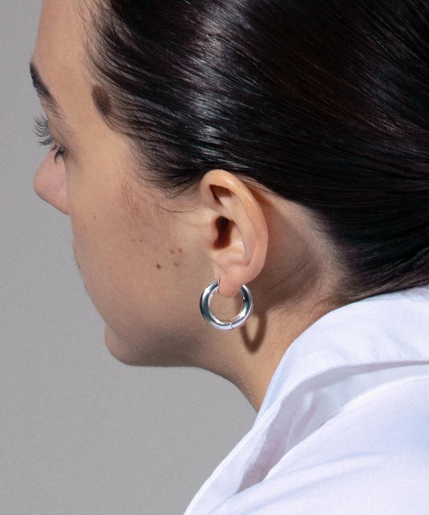 Tacit Lowkey Hoop Earring