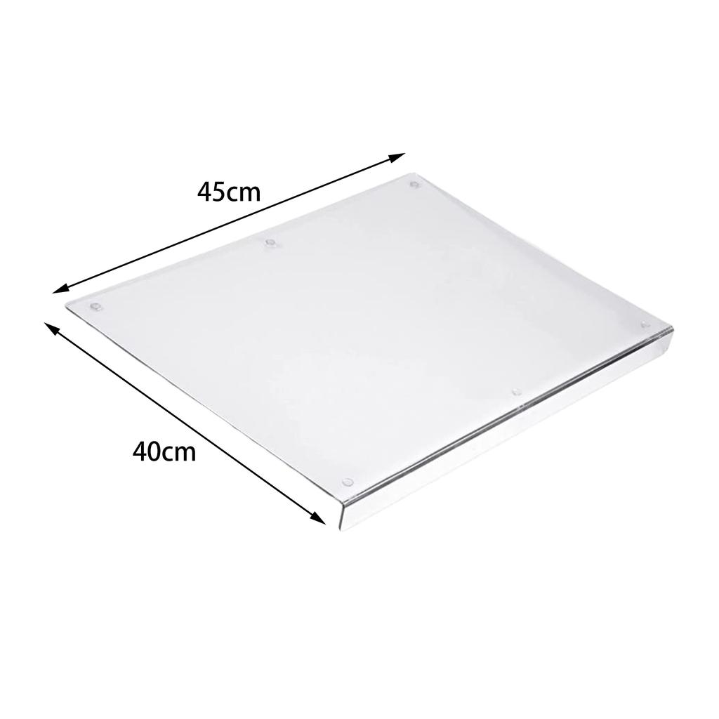 Акриловая разделочная доска Разделочные блоки 40 x 30 см Противоскользящий коврик Прозрачная разделочная доска для дома, кухни, столешницы, ресторана, овощей