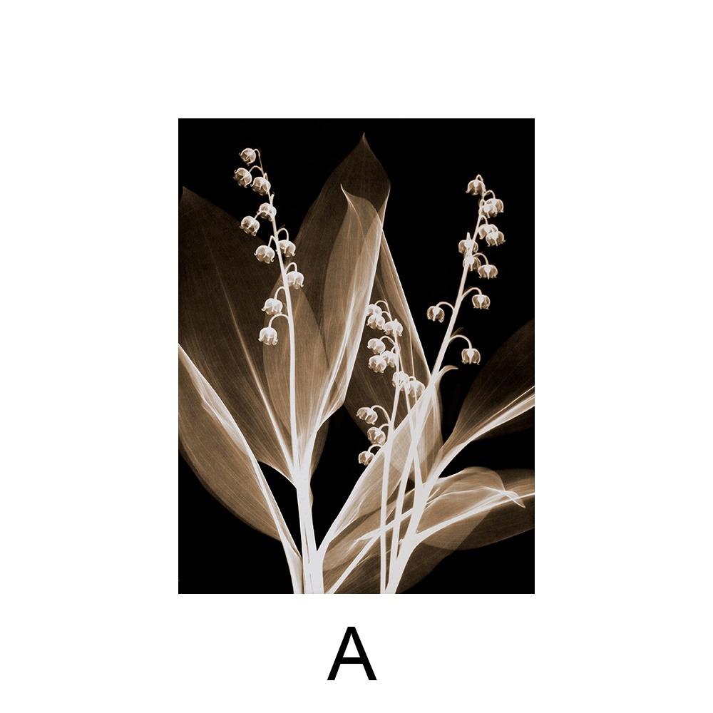 Современный дизайн абстрактный цветочный настенный плакат Креативный принт настенное искусство украшение