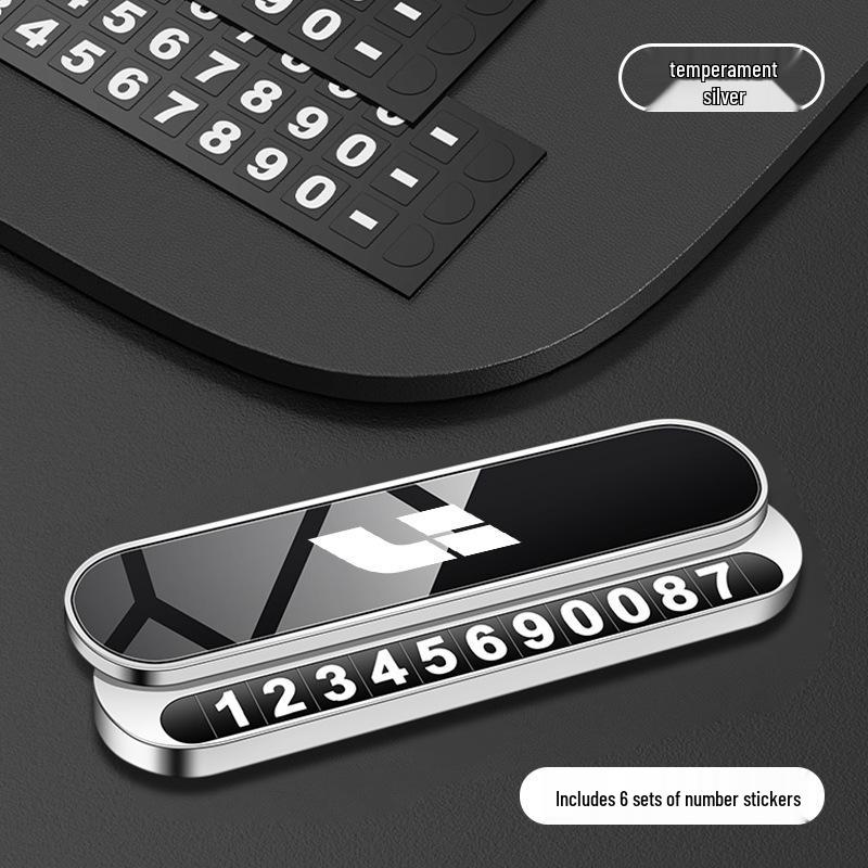 Идеальный временный номерной знак для парковки для Ideal ONE L6-L9, с дисплеем для телефона для движущегося автомобиля