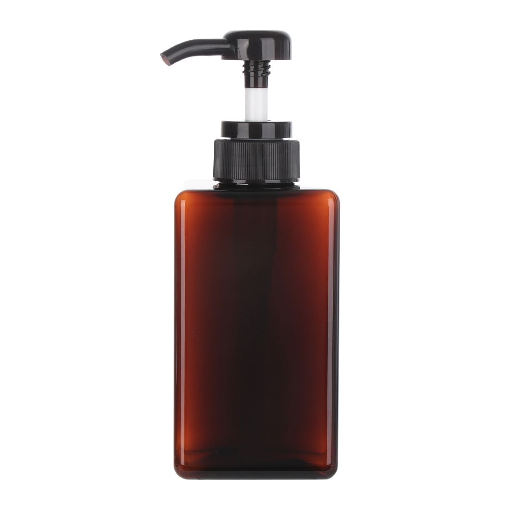 New Plastic Shower Gel Shampoo Clear Container Pump Liquid Soap Dispenser