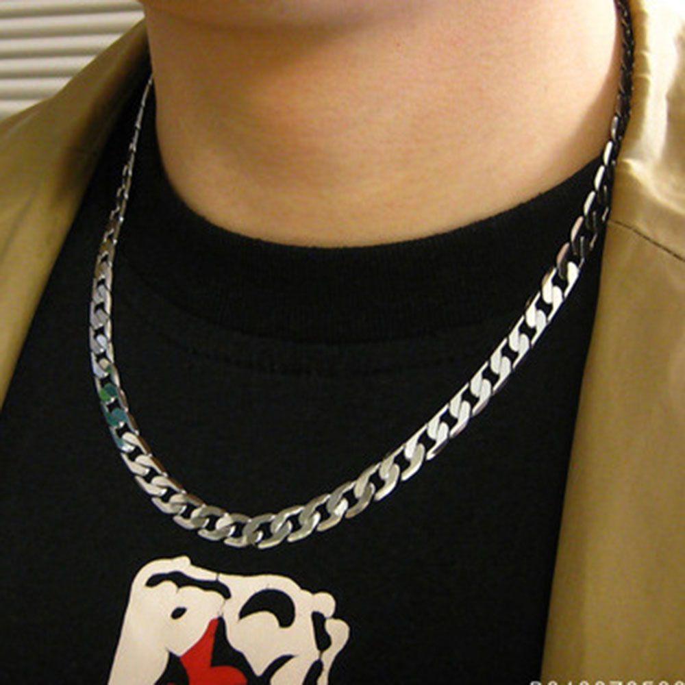 Trendy Punk Rock Hiphop Cool Necklace Fashion Accessories Chain Men's Jewelry