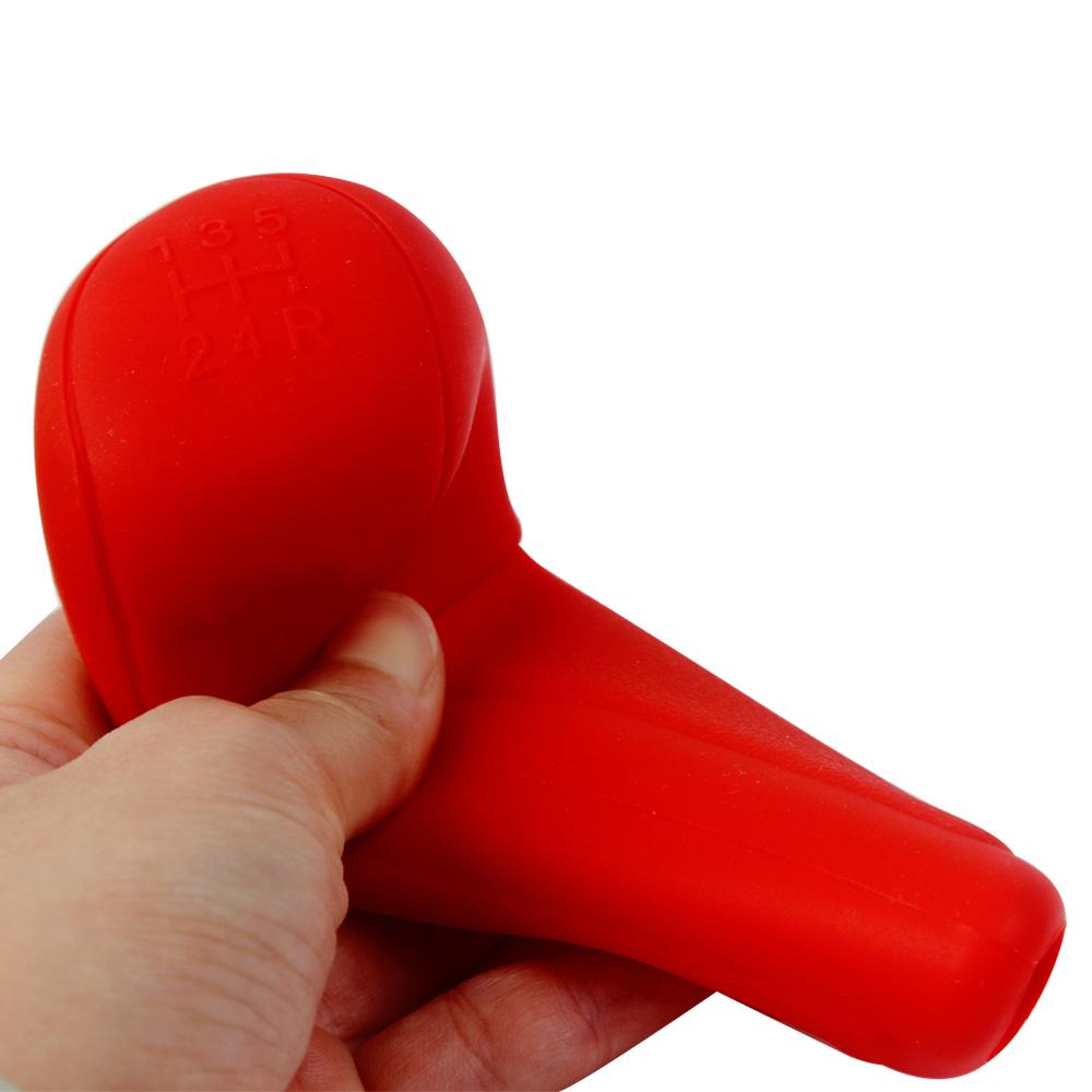 Автомобильный стайлинг Втулки переключения передач Головка коробки передач Ручка переключения передач Чехол Автомобильные аксессуары Силиконовые ручки ручного тормоза