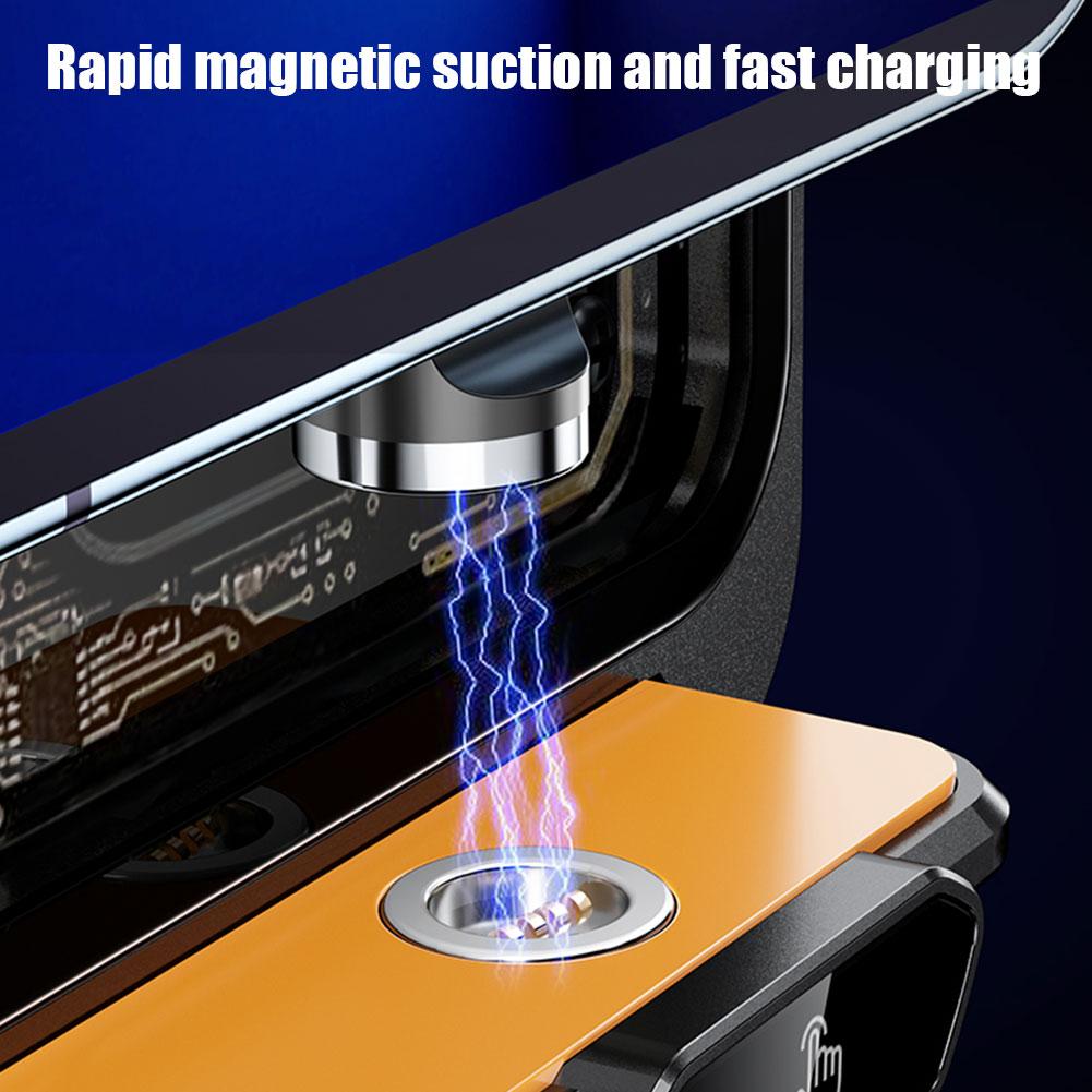 Автомобильное беспроводное зарядное устройство, держатель для телефона с автоматическим креплением для iPhone 15 14 13 12, инфракрасная индукционная подставка для быстрой зарядки P9O1