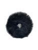 Polish Art Professional Detailing Buff Long Wool Buff Black Hair 5" OD (130mm) 1 Piece Paper Eraser Scratches