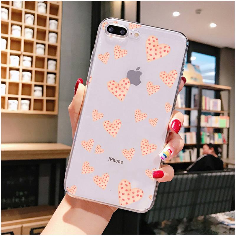 Чехол для телефона Love Heart для iPhone 11 12 13 mini pro XS MAX 8 7 6 6S Plus X 5S SE 2020 XR