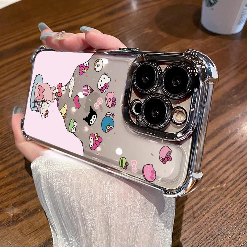 Подходит для чехла на мобильный телефон Apple 11, новый iPhone11promax с подушкой безопасности, противоударный 11pro, продвинутый, милый, кошка KT