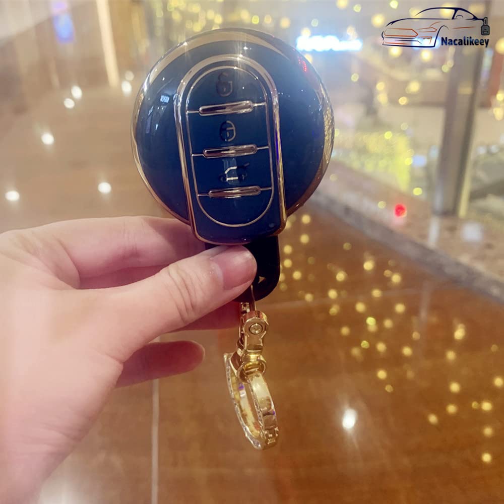 [Nacalikeey] Чехол для ключа Mini Cooper MINI Crossover F60 MINI Clubman F54 F55 F56