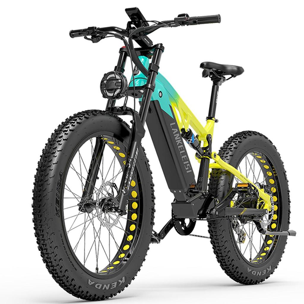 Электровелосипед Lankeleisi 26" Мотор 1000 Вт Вездеходный Ebike 48V 20AH Макс. Дальность 150 км Нагрузка 150 кг RV800