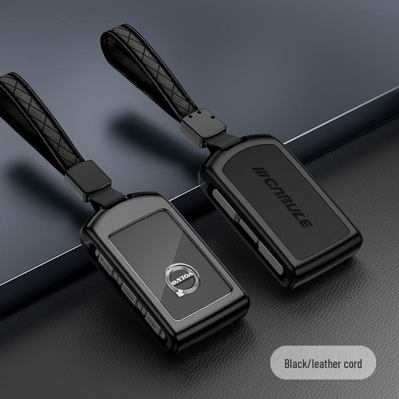 High-End Key Case for Volvo S90, S60, XC90, V60, V90, XC60 - Men's Car Accessory