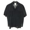 YAECA Short Sleeve Open Collar Shirt Black Women Used
