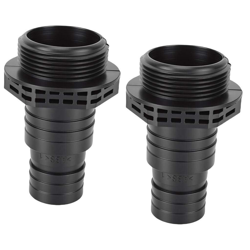 2 шт. Коннекторы для насоса подходят для SPS100 SPS75 SPS50 SPS25 32 38 мм ABS для песочного насоса, бассейна, спа Запасные части Черный