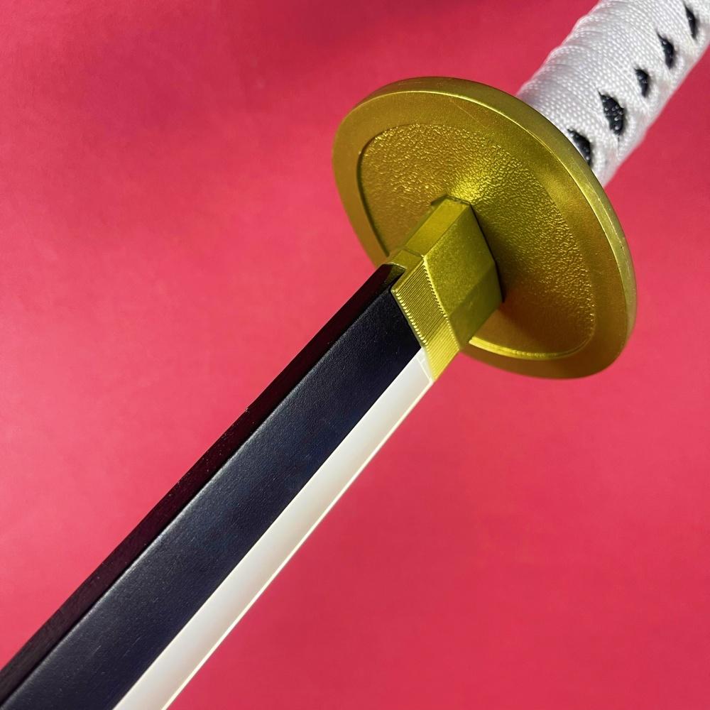 104cm Luminous Zoro Katana Sword with Led Light Ninja Knife Samurai Sabre Anime Cosplay Prop Real Full Size Japanese Katana Toy