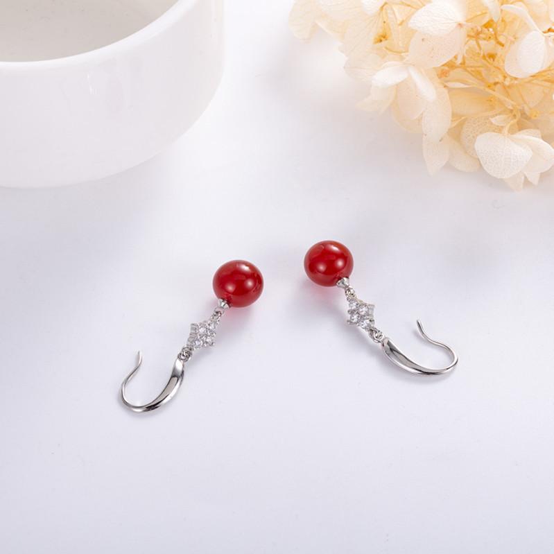 Женские серьги Lindon из медного сплава с цирконием, серьги-капли для женщин, подарки для свадебной вечеринки