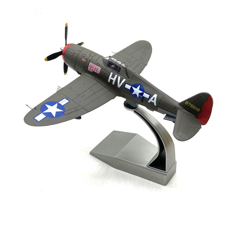 Металлическая литая модель 1/72 Американский истребитель P-47 Thunderbolt Военный Модель Самолета Коллекция Подарок