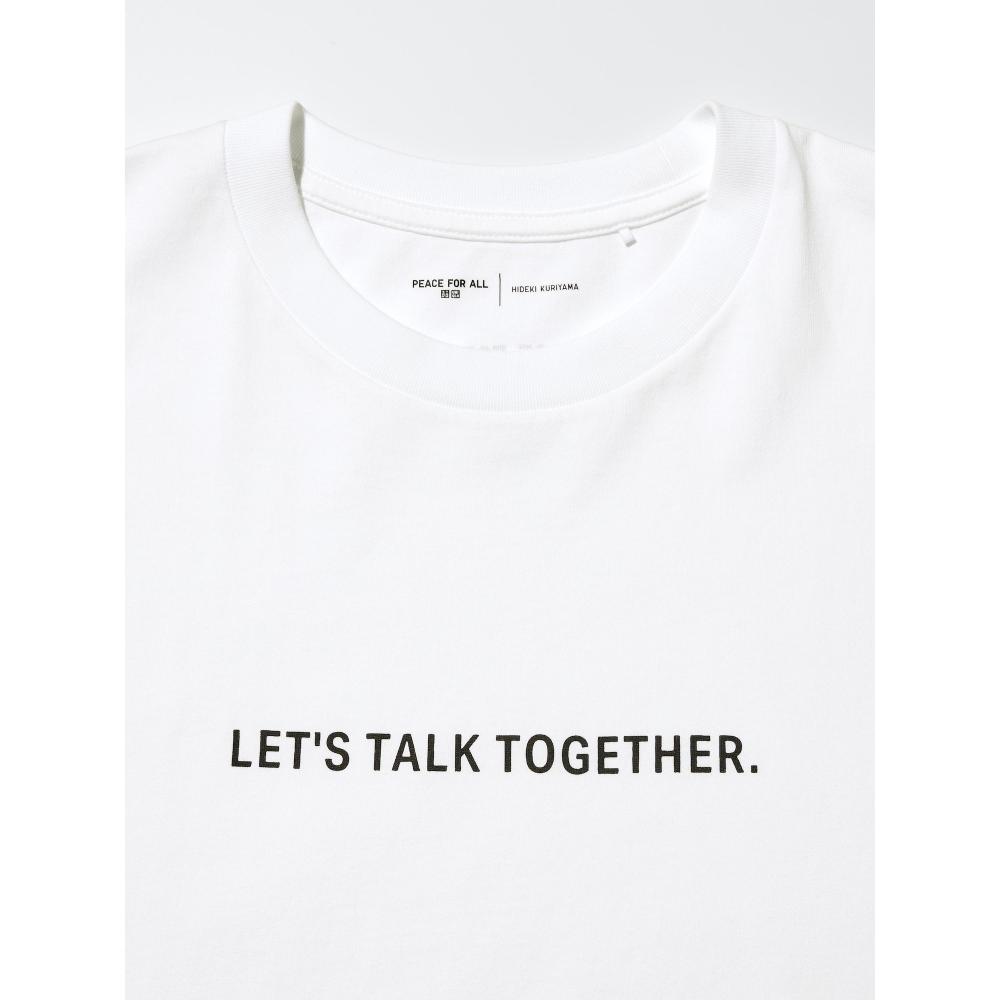 Uniqlo Япония Мир для всех Футболка Курияма Хидеки
