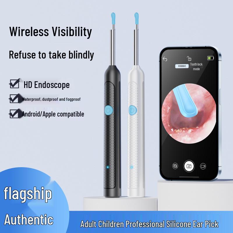 Детская умная беспроводная HD камера инструмент для чистки ушей