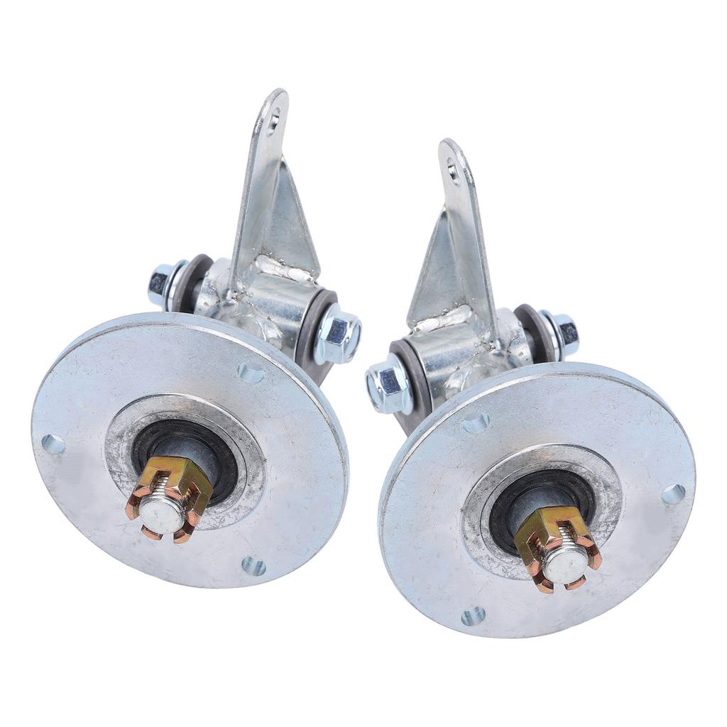 1 Pair 3 Stud Front Wheel Steering Spindle Knuckle Hub Steel Alloy for 6in Tires DIY Go Kart Quad Mini Bike