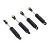 4PCS Shock Absorbers Fit for   1Celsius18 Scale RC Crawler Car Internal Spring Shock Dampers with Screws Washers 59mm Black
