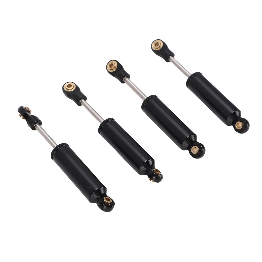 4PCS Shock Absorbers Fit for   1Celsius18 Scale RC Crawler Car Internal Spring Shock Dampers with Screws Washers 59mm Black