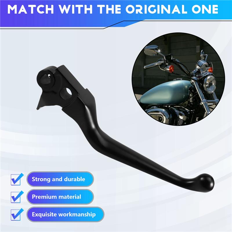 L10A Brake Lever Clutch For Dyna Street Bob FXDB Fat Bob FXDF Softail Breakout Fat Boy Sportster 883 1200 Touring