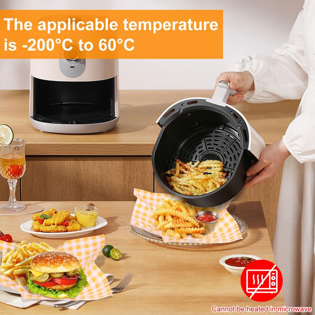 400 шт. Вощеные листы бумаги для деликатесов для сэндвичей, бургеров, картофеля фри, жиронепроницаемая оберточная бумага, вкладыши для корзин для еды для вечеринок на открытом воздухе