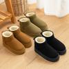 Thick-soled Snow Boots for Women's Winter Wear 2025 New Velvet Thickened Waterproof, Windproof and Non-slip Northeast Cotton Shoes for Women