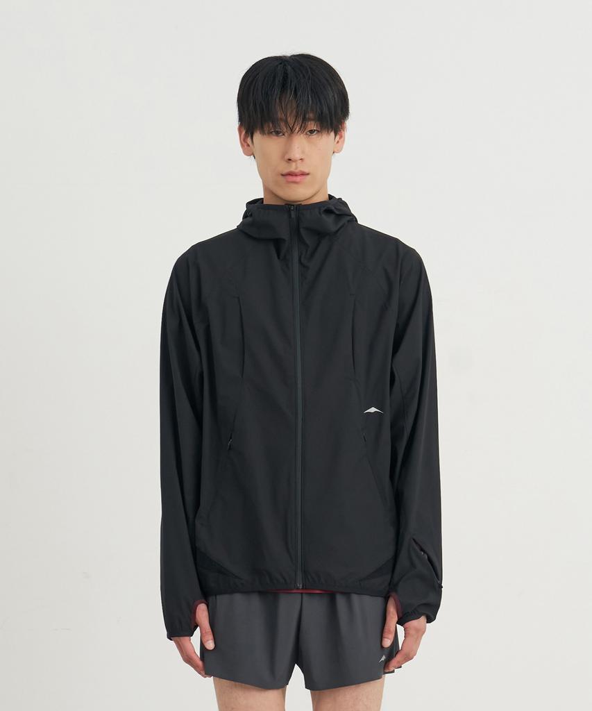 Goyowear [Синектика Трение] Вентилируемая беговая куртка (черный)