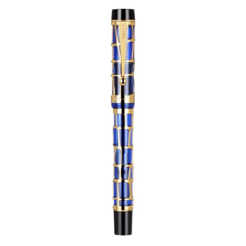JINHAO 100 Centennial Смола Полая Серия Перьевая ручка Золотой зажим Деловая Офисная Подарочная ручка Канцелярские принадлежности Школьные принадлежности PK 9019