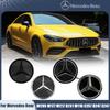 Хромированный серебристый новейший 3D для Mercedes Benz C W205 A W177 S W217 SL R231 CLA W118 CLS C257 GLA H247 GLB X247 Эмблема решетки радиатора