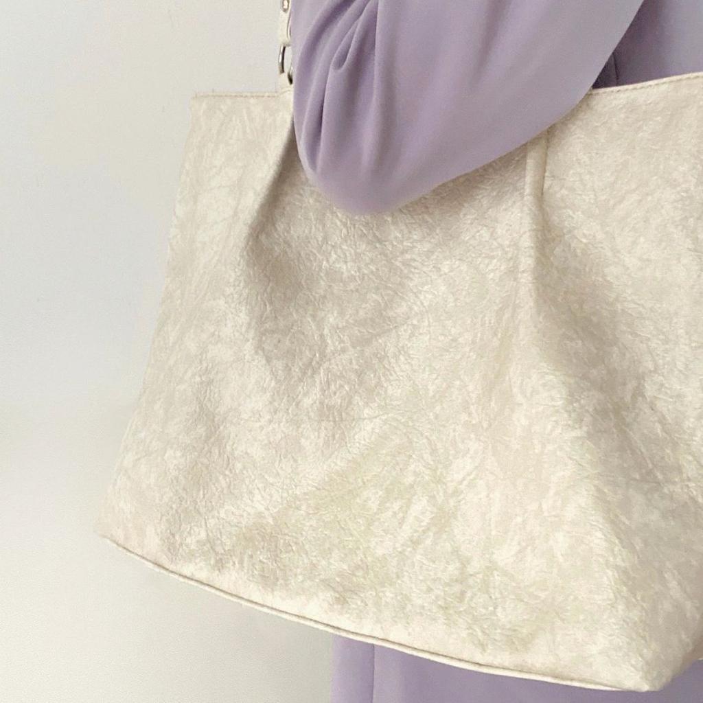 Bag women's niche design commuter texture large capacity fashionable versatile new trendy underarm shoulder bag tote big bag