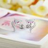 Fashionable Imitation Pure Fox Small Earrings Fashionable Jewelry Women's Jewelry