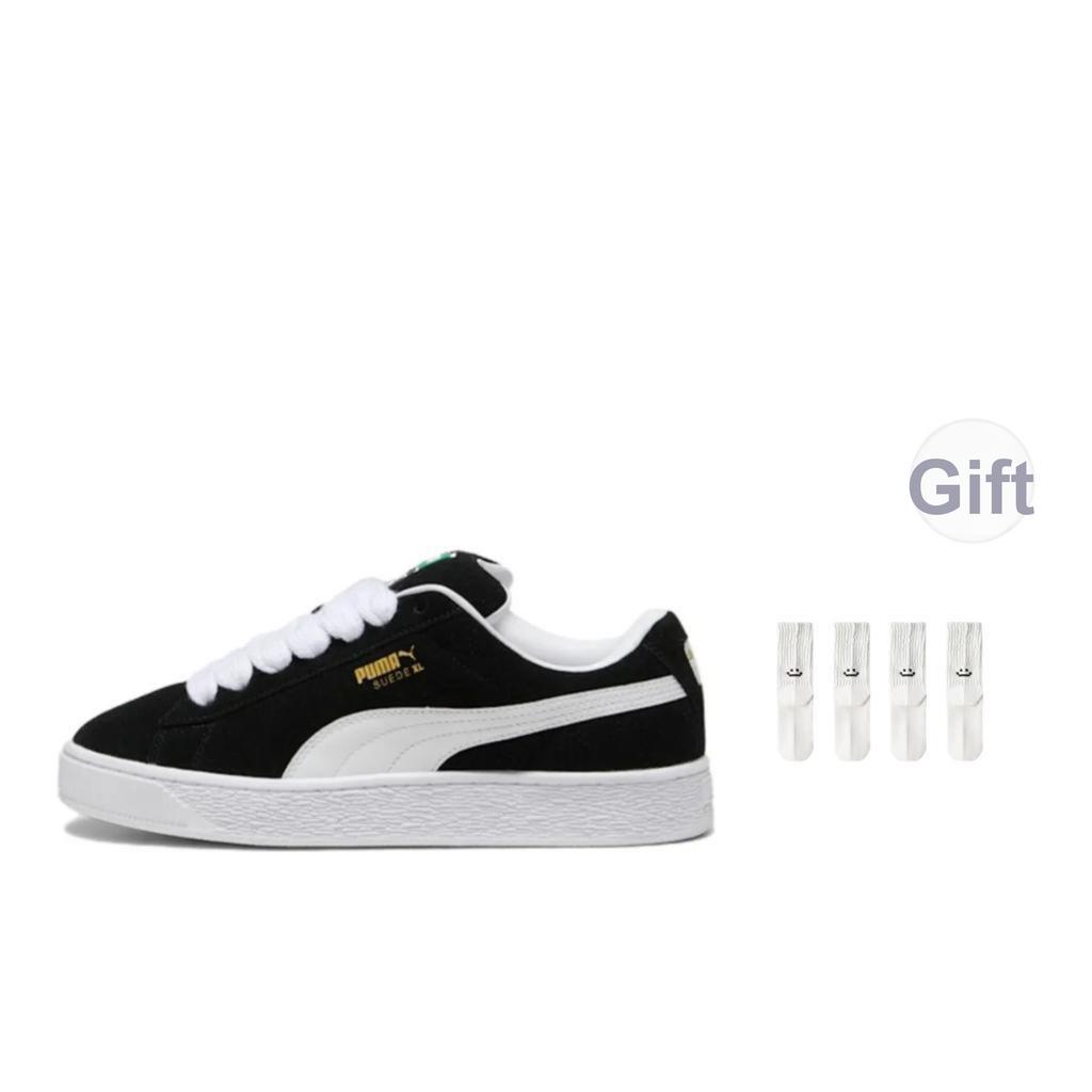 Puma Suede XL Black White Unisex Sneakers 395205-02