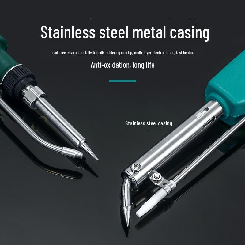 Паяльник Bangyuan 60W с ручной подачей олова - электрический паяльник для лужения