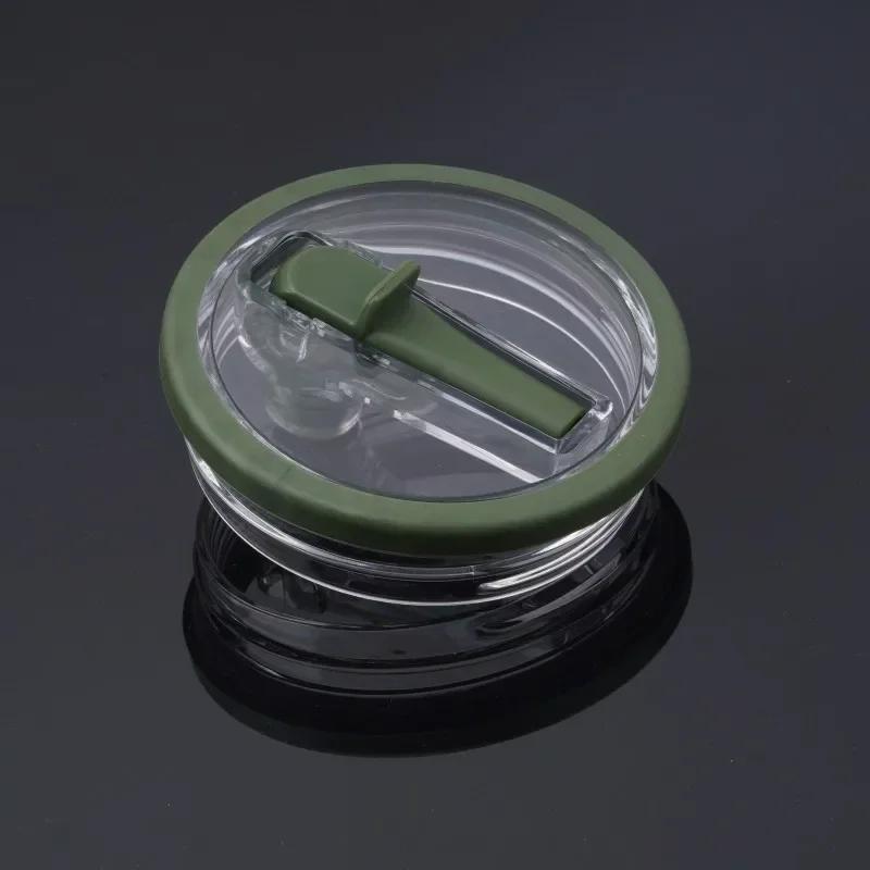 For Stanley Spill-proof Cup Cover 40oz Replaceable Environmental Protection Cup Cover Creative Spiral Straw Cover Cup Accessorie
