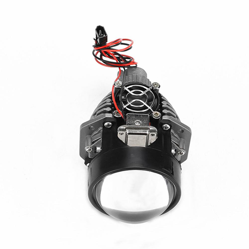 2.5'' Car LED Headlight Bulbs High Low Beam Projector Lens For H4 H7 9005 9006