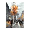 Абстрактный городской пейзаж Холст Живопись Домашний декор Уличный пейзаж HD Принты Постеры Картины для гостиной Настенное искусство