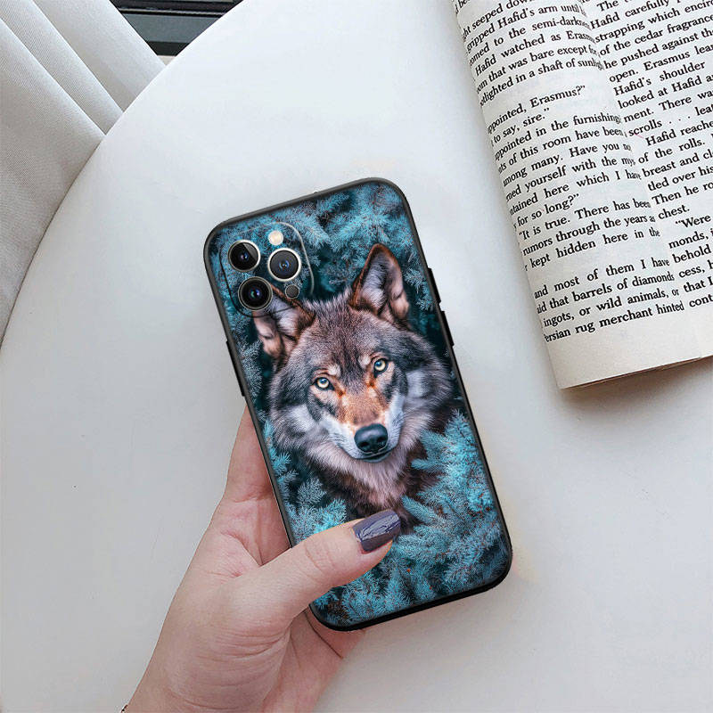 Чехол для телефона JO36 Leopard Wolf Tiger Lion для Samsung A35 A25 A24 A15 A05S A05 M55 M35 M15 A06 A16 A02 A12 A13 A10 A20 A30 A22 A31 A32 A33 A41 A42 A50